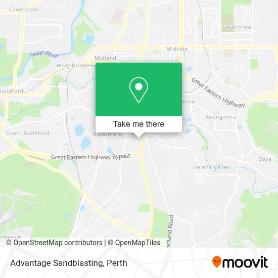Mapa Advantage Sandblasting