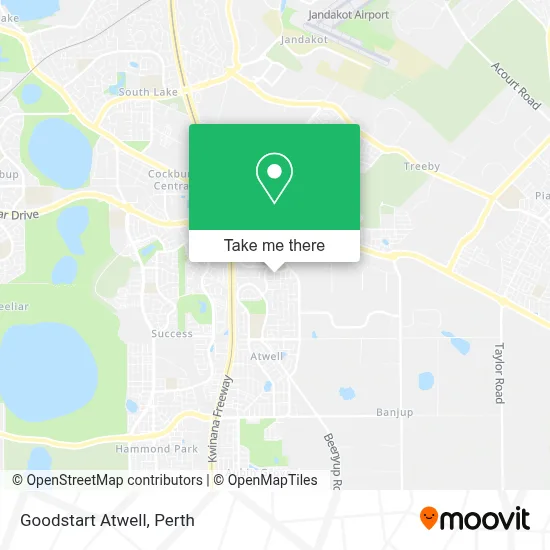 Mapa Goodstart Atwell