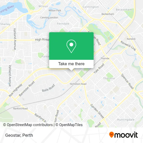 Mapa Geostar