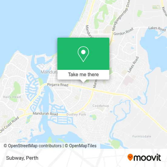 Mapa Subway