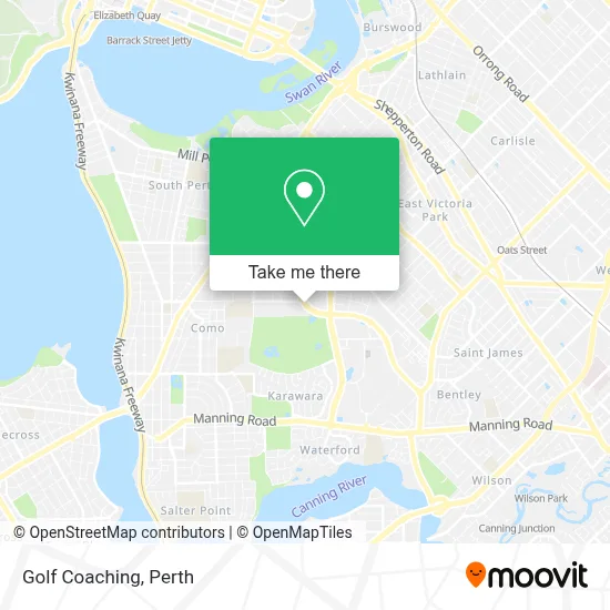 Mapa Golf Coaching