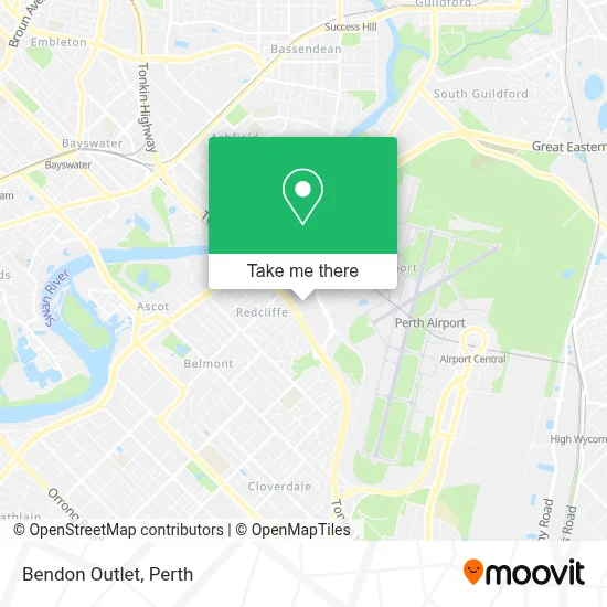 Mapa Bendon Outlet