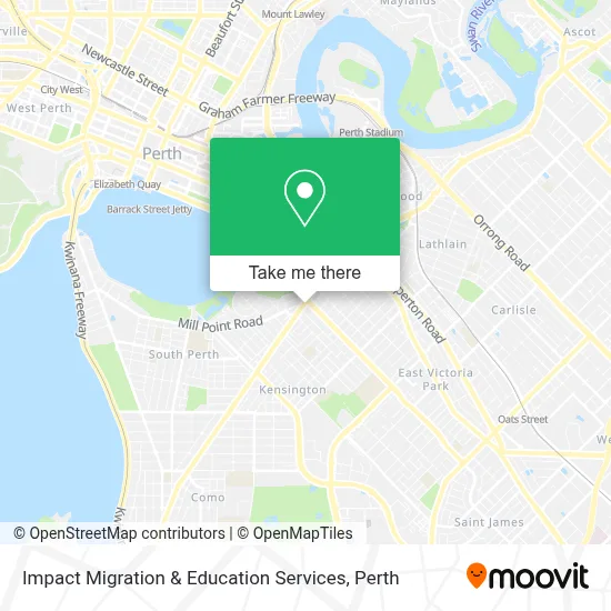 Mapa Impact Migration & Education Services