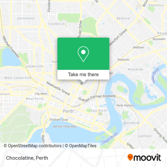 Mapa Chocolatine