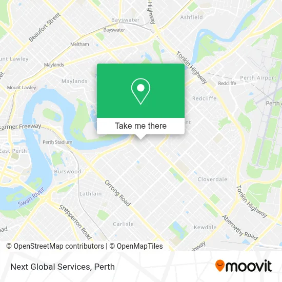 Mapa Next Global Services