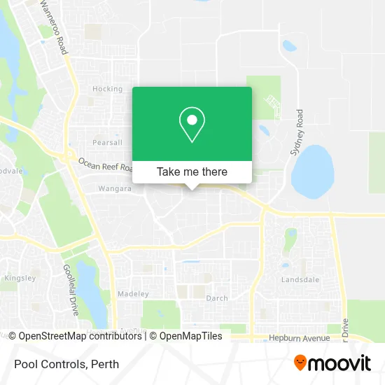 Pool Controls map