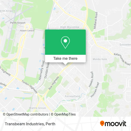 Mapa Transbeam Industries