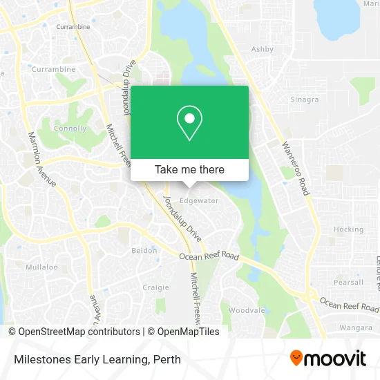Mapa Milestones Early Learning
