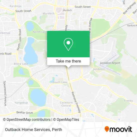 Mapa Outback Home Services
