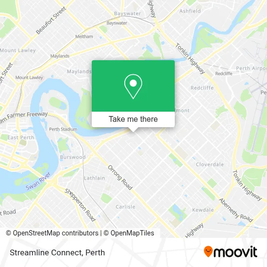 Mapa Streamline Connect
