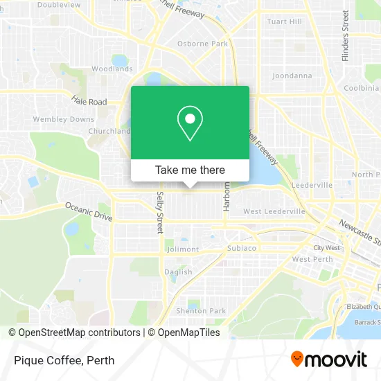 Mapa Pique Coffee