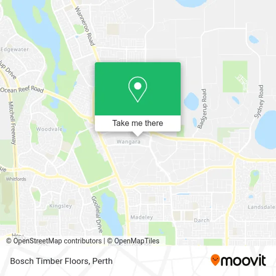 Mapa Bosch Timber Floors