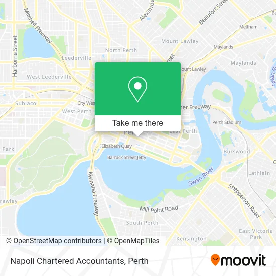Mapa Napoli Chartered Accountants