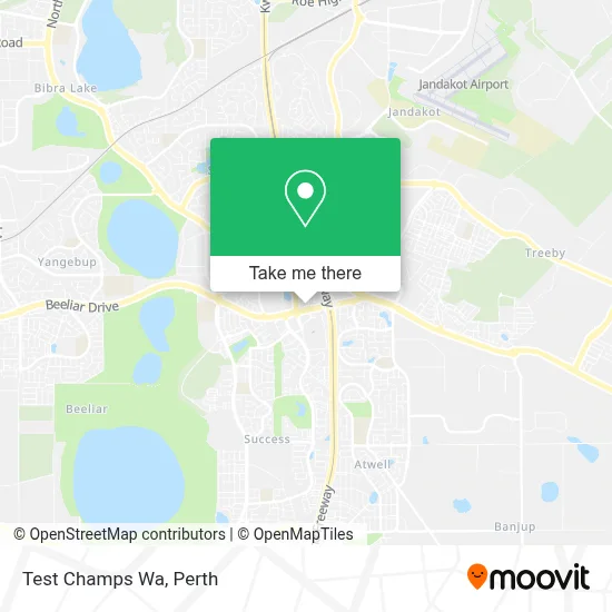 Mapa Test Champs Wa