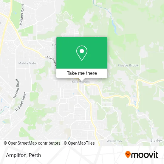 Mapa Amplifon