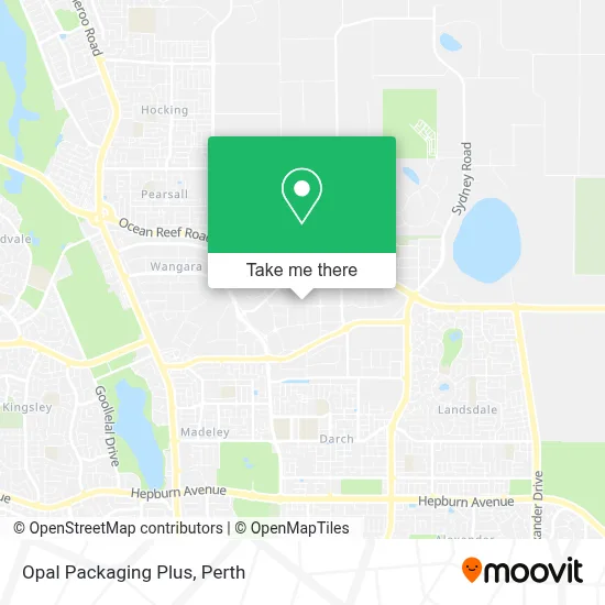 Mapa Opal Packaging Plus