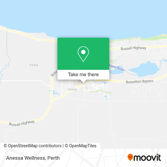 Mapa Anessa Wellness