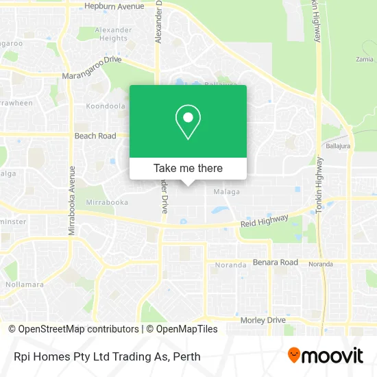 Mapa Rpi Homes Pty Ltd Trading As