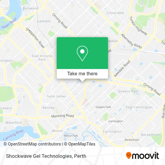 Mapa Shockwave Gel Technologies