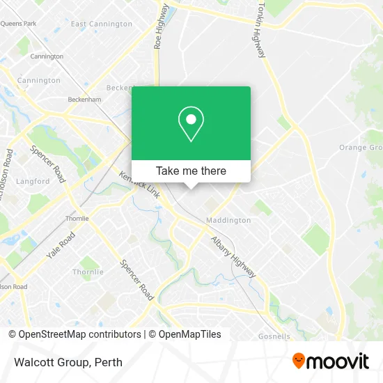 Mapa Walcott Group