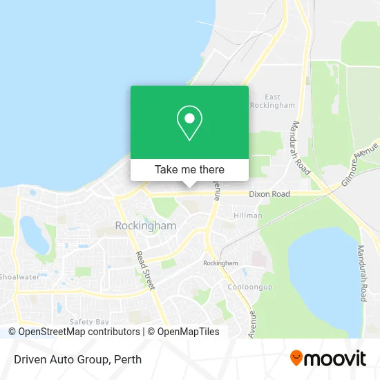 Driven Auto Group map
