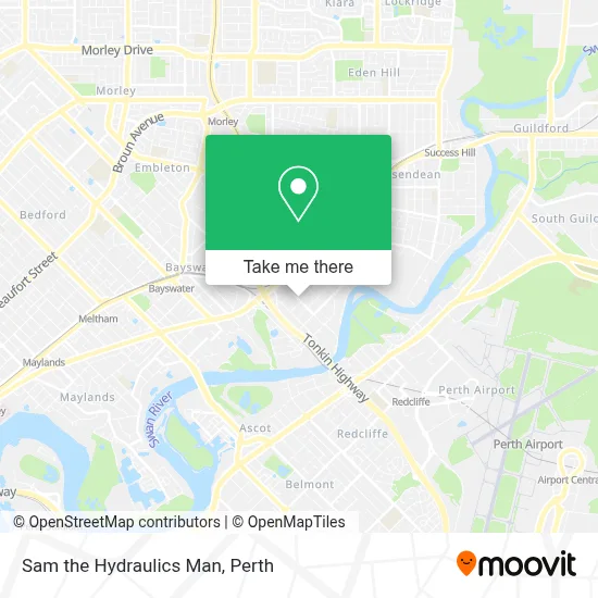 Mapa Sam the Hydraulics Man