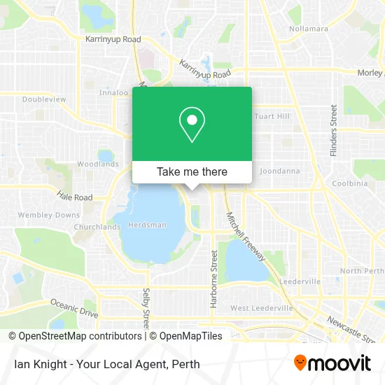 Mapa Ian Knight - Your Local Agent