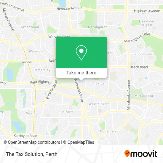Mapa The Tax Solution