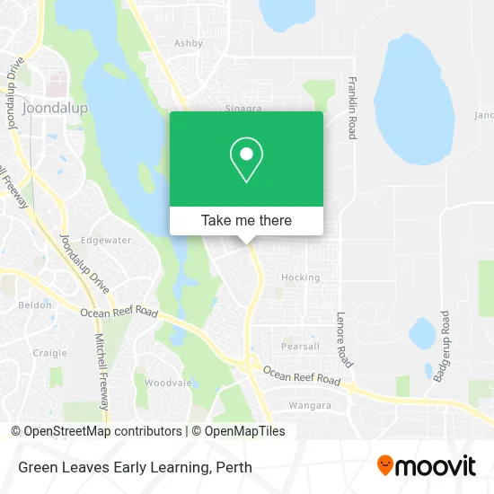 Mapa Green Leaves Early Learning