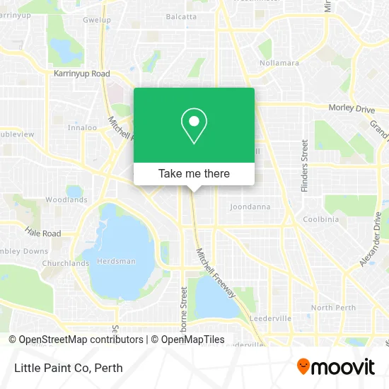 Mapa Little Paint Co