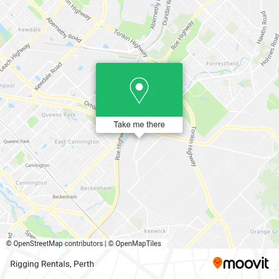 Mapa Rigging Rentals