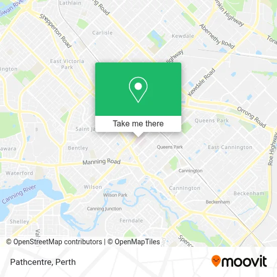 Pathcentre map