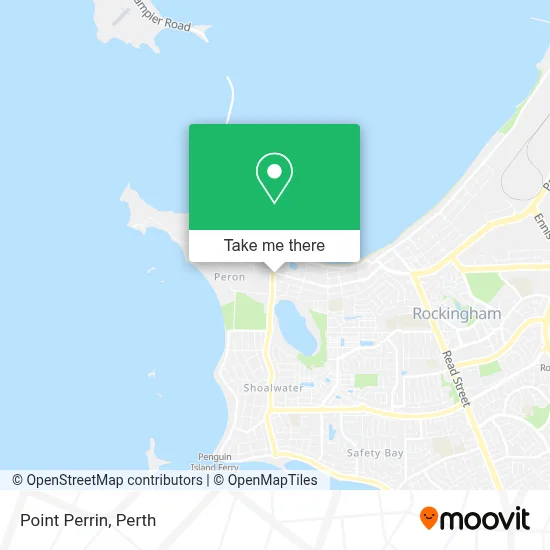 Mapa Point Perrin