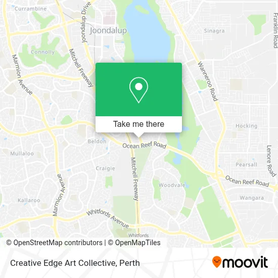 Mapa Creative Edge Art Collective
