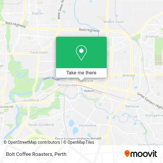 Mapa Bolt Coffee Roasters
