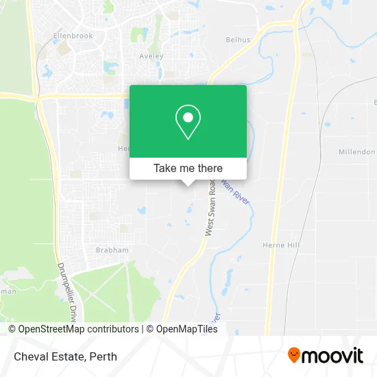 Mapa Cheval Estate