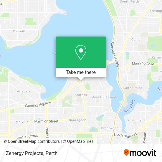 Mapa Zenergy Projects