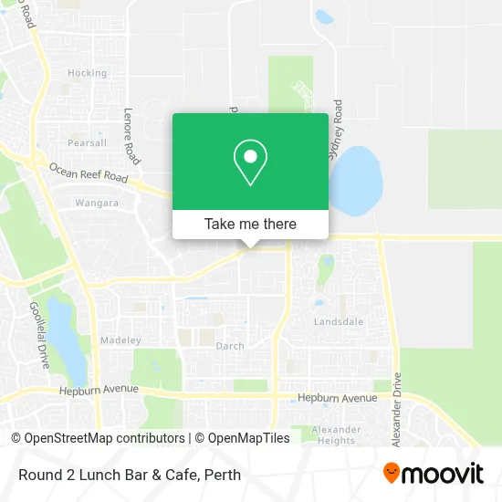 Mapa Round 2 Lunch Bar & Cafe