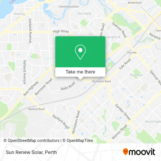 Mapa Sun Renew Solar