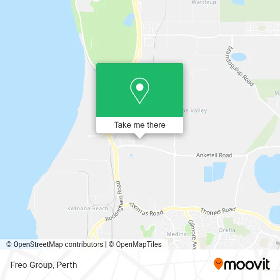 Mapa Freo Group