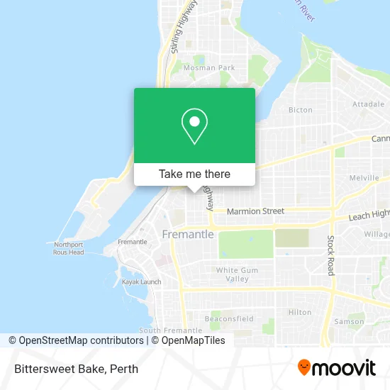 Mapa Bittersweet Bake
