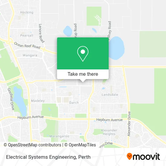Electrical Systems Engineering map