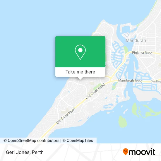 Mapa Geri Jones