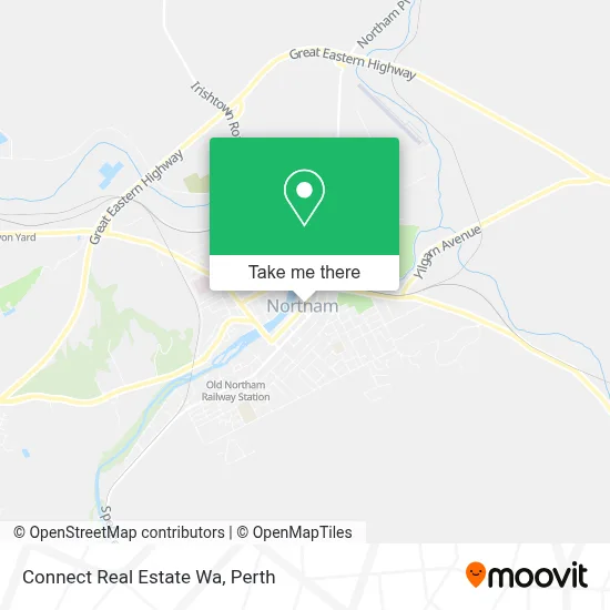 Mapa Connect Real Estate Wa