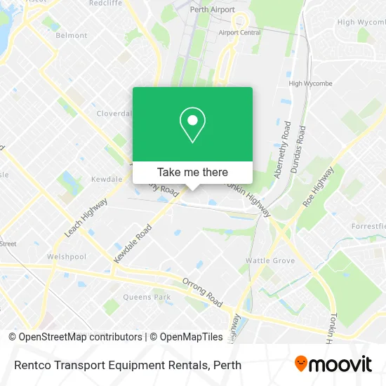 Mapa Rentco Transport Equipment Rentals