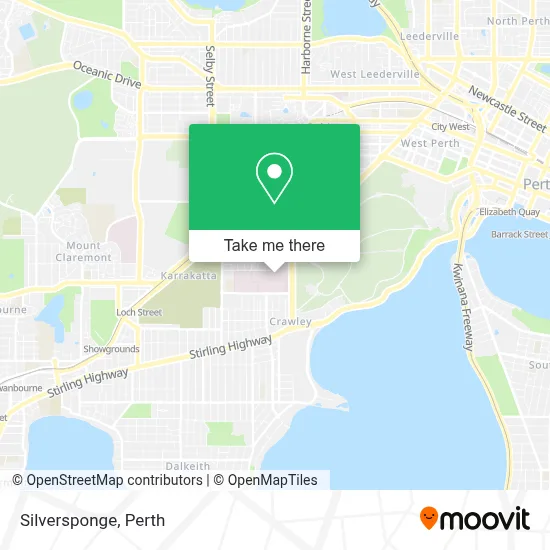 Mapa Silversponge