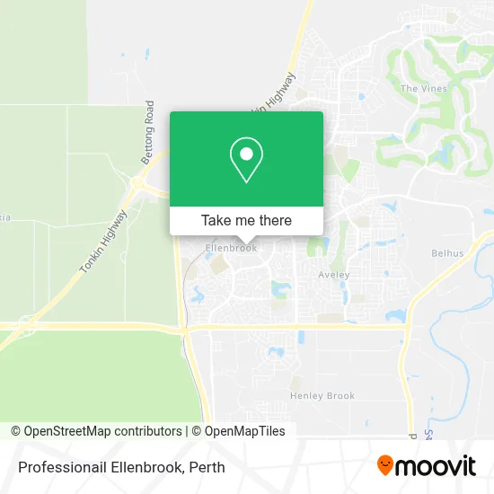 Mapa Professionail Ellenbrook