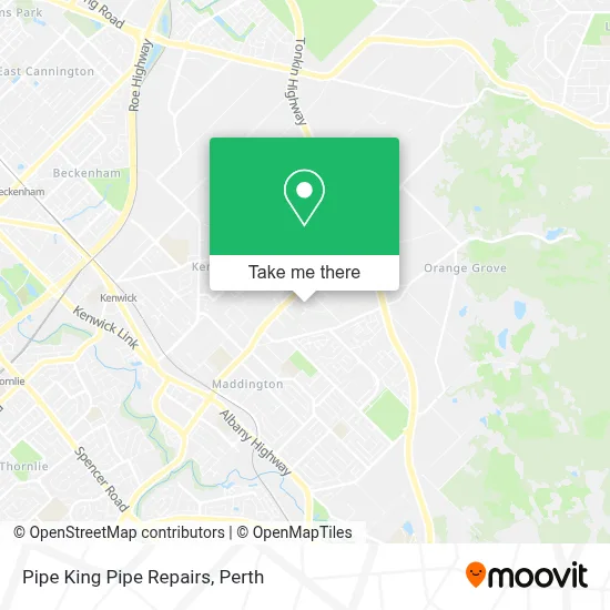 Mapa Pipe King Pipe Repairs