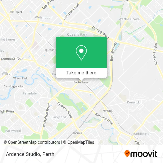 Mapa Ardence Studio