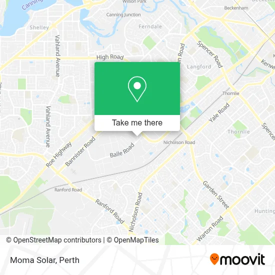 Mapa Moma Solar